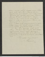 Nachlass Franz Steindachner, Brief von Schnel an Franz Steindachner (12.11.1912), Inv.Nr. 464.03, Seite 2